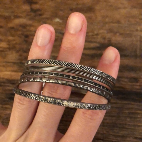 Patterned bangles - Picture 4 of 7